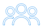 Icon of a team of three people