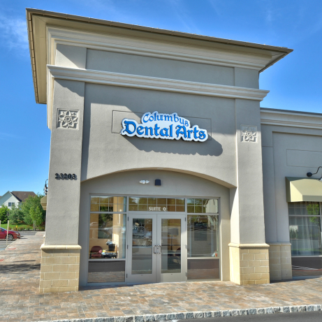 Exterior view of Columbus New Jersey dental office building