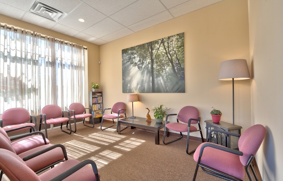 Columbus New Jersey dental office waiting room