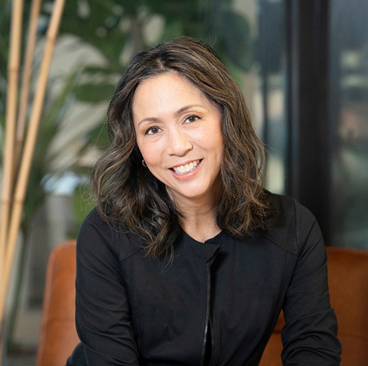 Portrait of smiling middle-aged woman