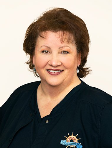 Dental hygienist Karen